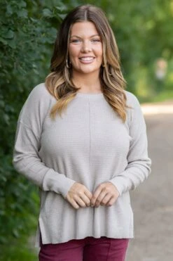 STACCATO Beige Baby Waffle Knit Sweater