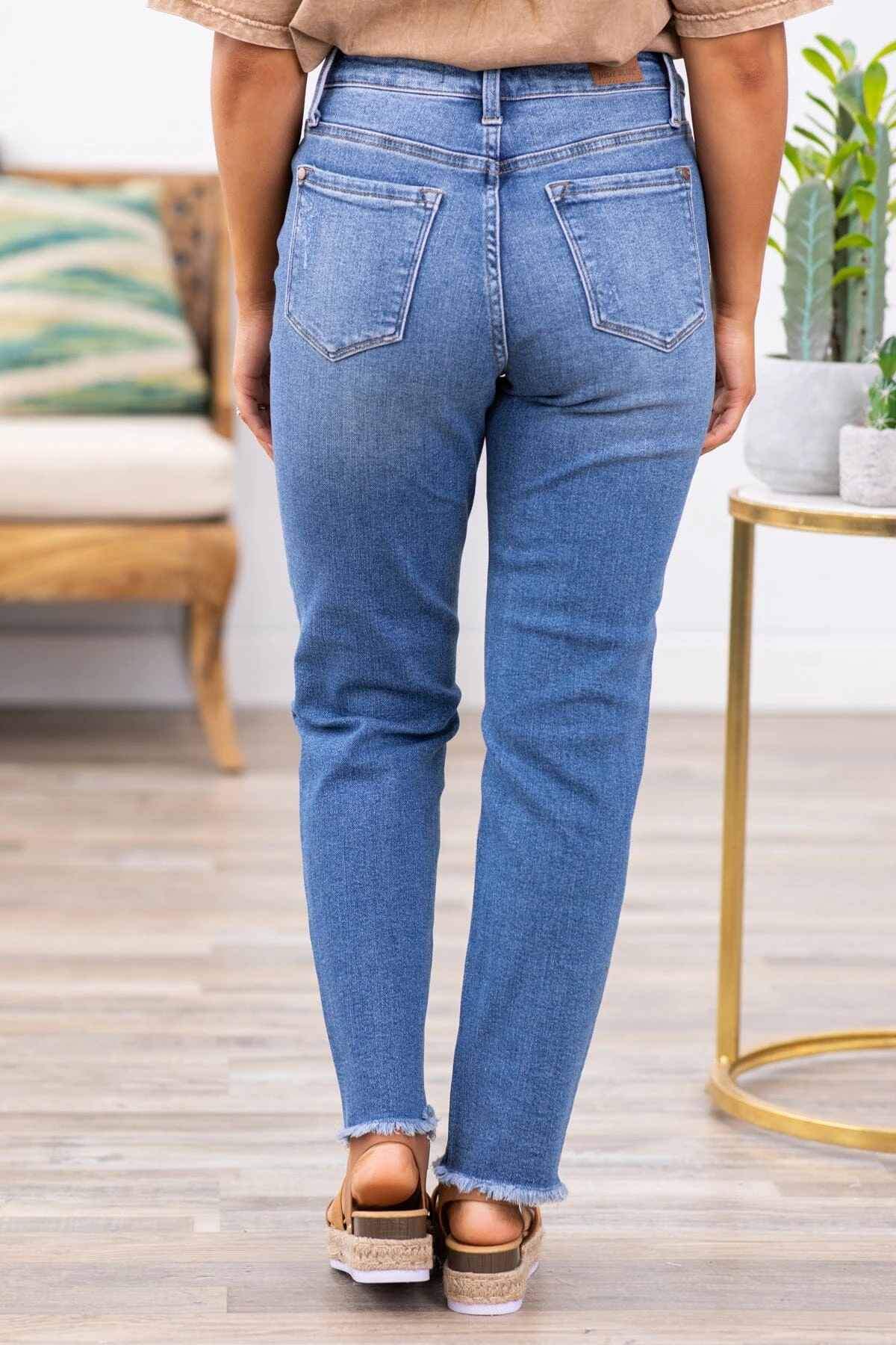 Judy Blue Howdy Embroidered Boyfriend Jeans - Image 4
