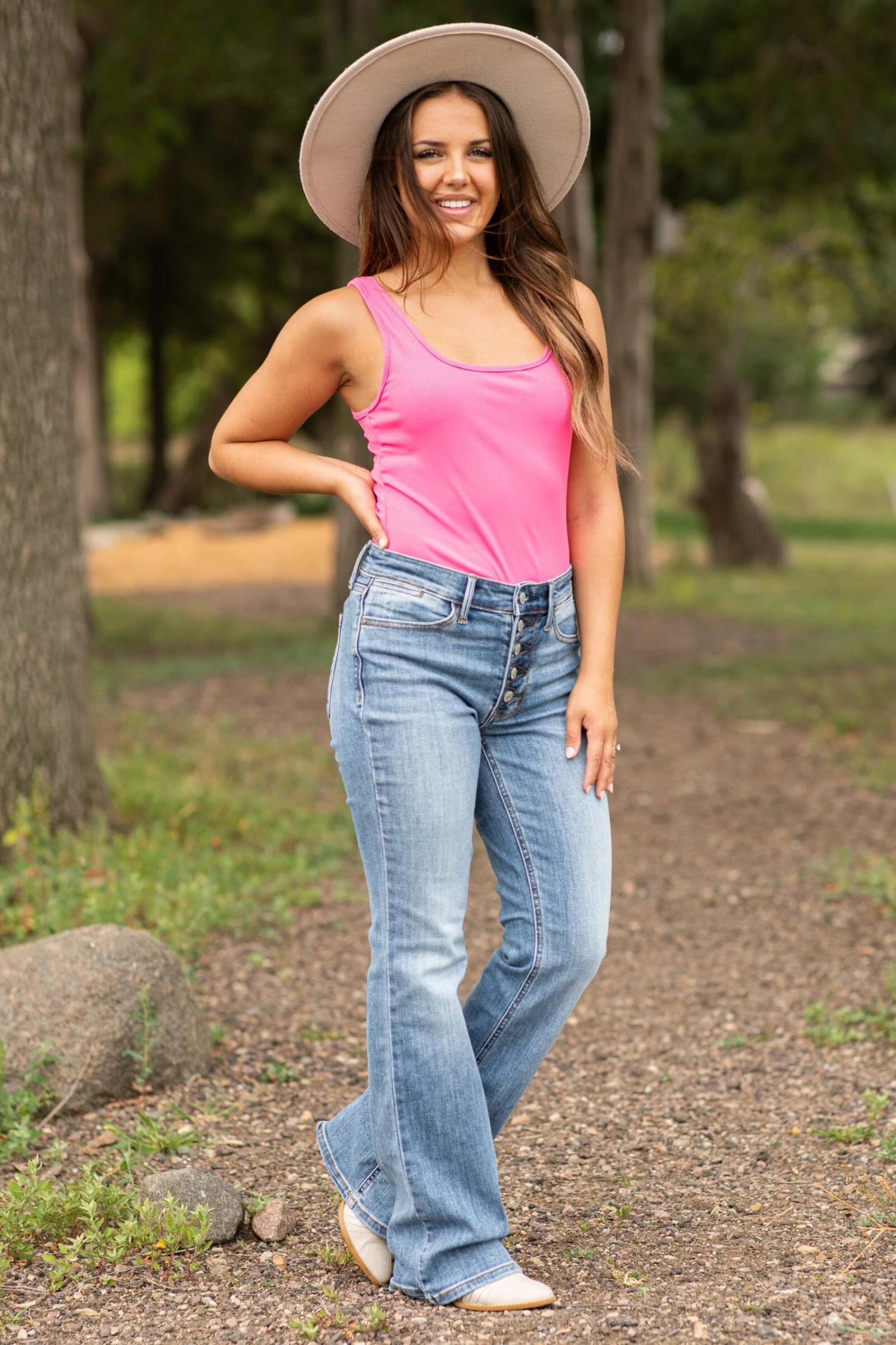 Judy Blue Vintage Wash Bootcut Jeans