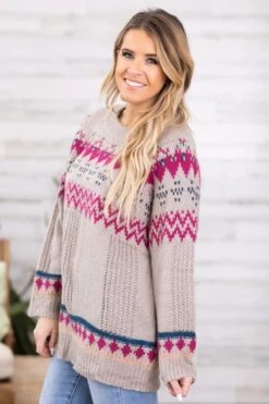 Mocha Knit Sweater